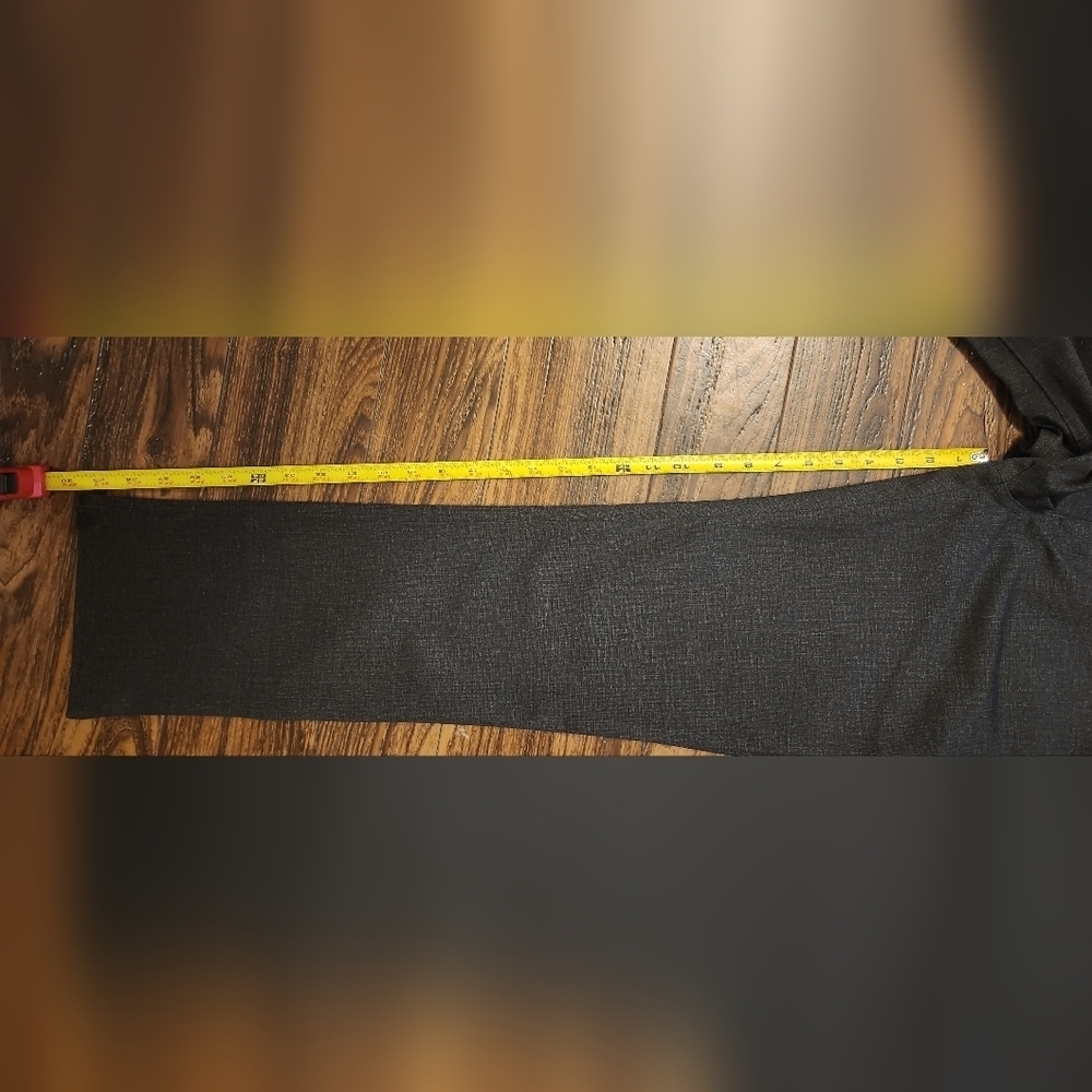 DKNY Dk Gray Straight Leg Flat Front Pants SZ Small 30" NWT - Picture 8 of 9